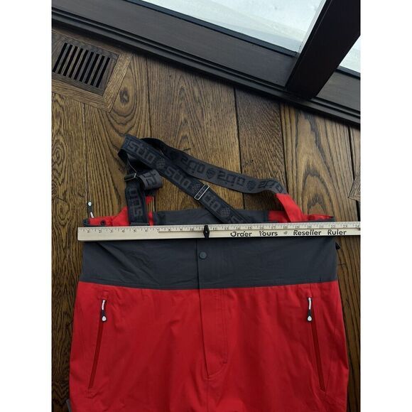 NWT Stio Environ Bib Ski Snowboard Pants Red Men's XXL Elderberry Red $459 MSRP - Picture 5 of 8